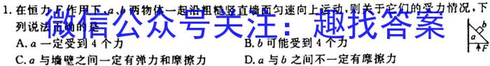 四平市普通高中2023-2024学年度高二年级第一学期期中教学质量检测(24087B)物理`