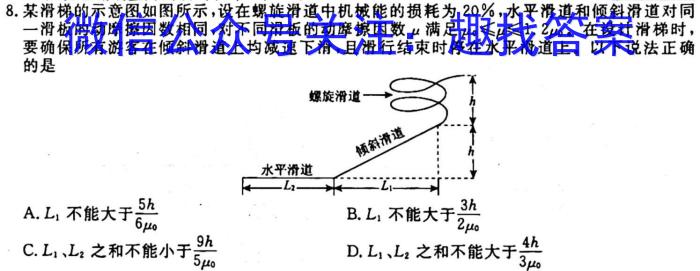 江西省八年级2023-2024学年新课标闯关卷（十三）JX物理`