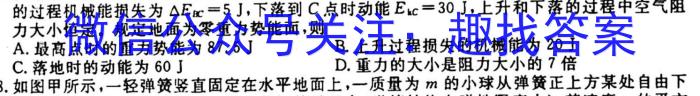 辽宁省2023-2024学年度高一年级十月月考q物理