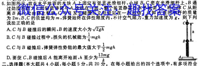 安徽省2023-2024学年度第一学期八年级第一次综合性作业设计物理`