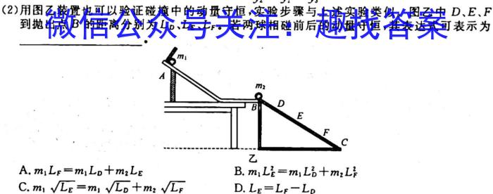 学林教育 2023~2024学年度第一学期九年级期中调研试题q物理