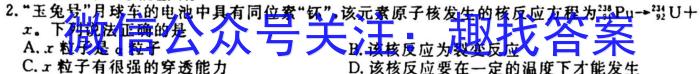 河南省2023-2024学年上学期高二年级期中联考试题（11月）q物理