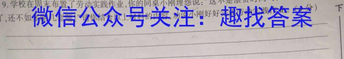 江西省2026届七年级第二次阶段适应性评估【R-PGZX A-JX】语文