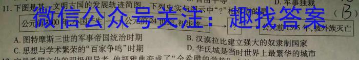 广西省普通高中2024届高三年级跨市联合适应性训练检测卷(24-29C)历史试卷