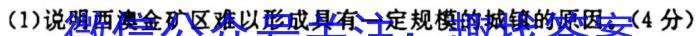 安徽省2024年初中学业水平考试模拟测试卷（二）地理试卷答案