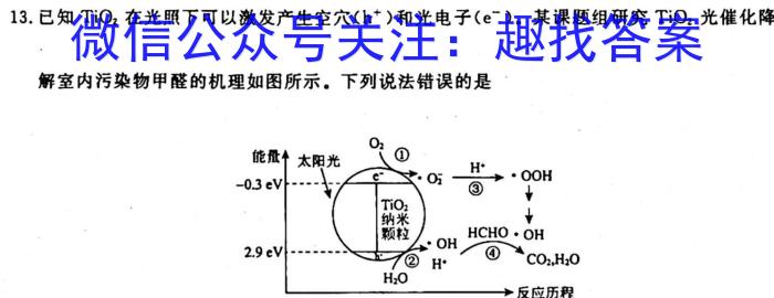 32023年秋季河南省高一第二次联考化学