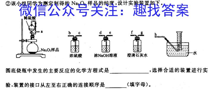 1九师联盟2023-2024学年高三10月质量检测（L）化学