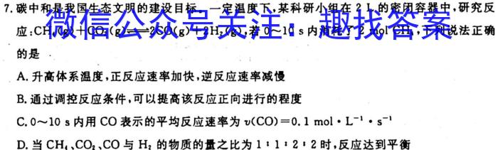 q2024届高三11月大联考（新教材）化学