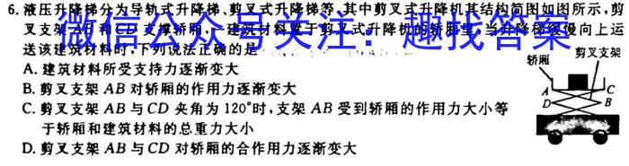 重庆市康德2024年普通高等学校招生全国统一考试11月调研测试卷物理`