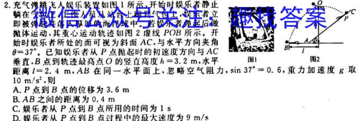 河南省洛阳市强基联盟2023-2024学年高二上学期10月联考物理`