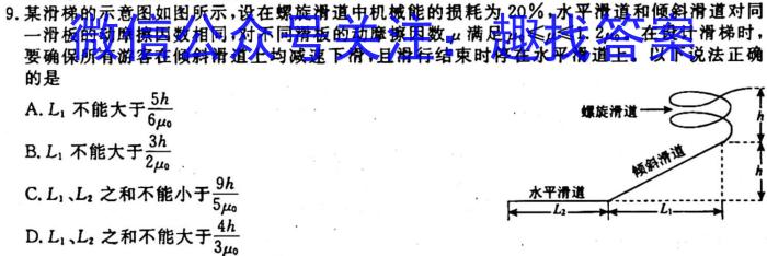 2023-2024衡水金卷先享题月考卷高三 三调f物理