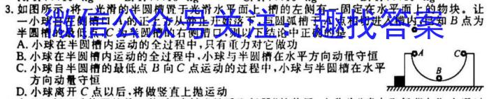 安徽省2023-2024学年八年级万友名校大联考教学评价一物理`