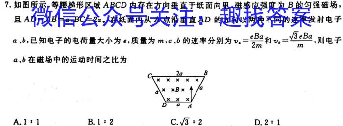 云南省2023-2024学年秋季学期九年级基础巩固卷(一)1物理`