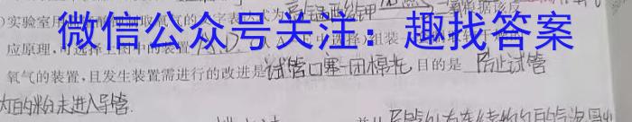3兵团地州学校2023-2024学年高二年级第一学期期中联考化学
