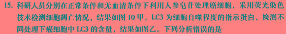 ［湖南大联考］湖南省2024届高三年级上学期10月联考生物学试题答案