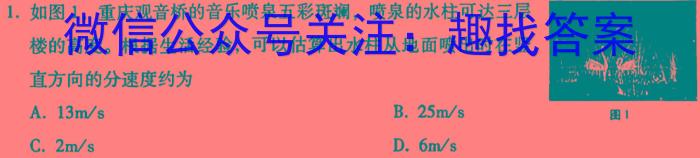 江苏省2023-2024学年九年级学情调研测试f物理