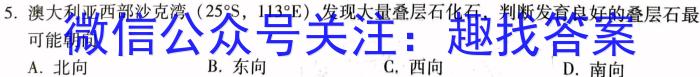 2024年陕西省初中学业水平考试仿真卷(三)3地理试卷答案