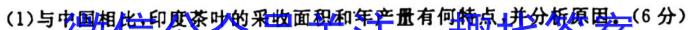 福建省高二龙岩市一级校联盟2023-2024学年第二学期半期考联考(24-440B)地理试卷答案