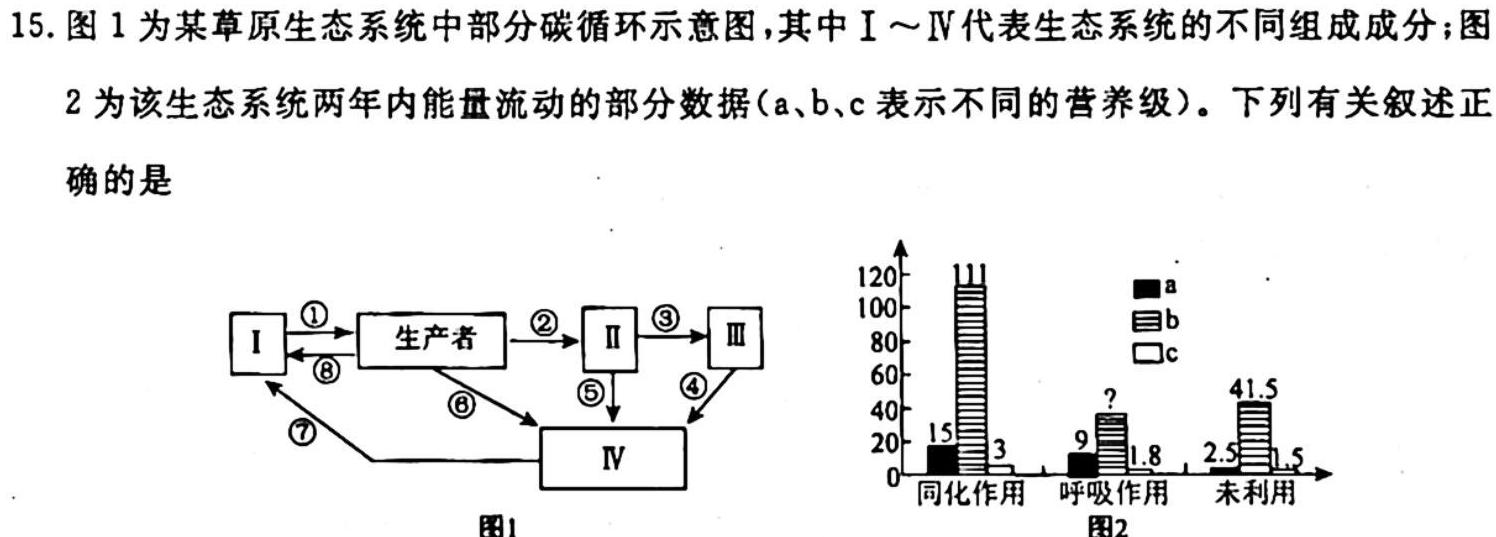 江门市2024届普通高中高三调研测试（10月）生物