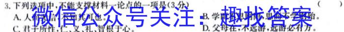 2024届单科模拟02/语文