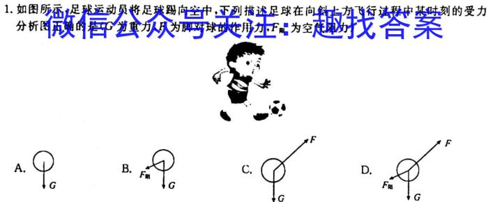 天一大联考 安徽专版2023-2024学年(上)高二阶段性测试(一)q物理