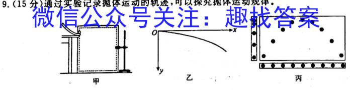 黑龙江省2024届高三10月联考q物理