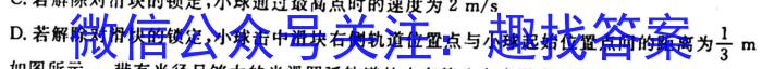 衡水金卷先享题2023-2024学年度高三一轮复习摸底测试卷摸底卷(山东专版)二q物理