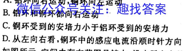 山西省实验中学2023-2024学年九年级第一学期第一次阶段性测评（卷）l物理