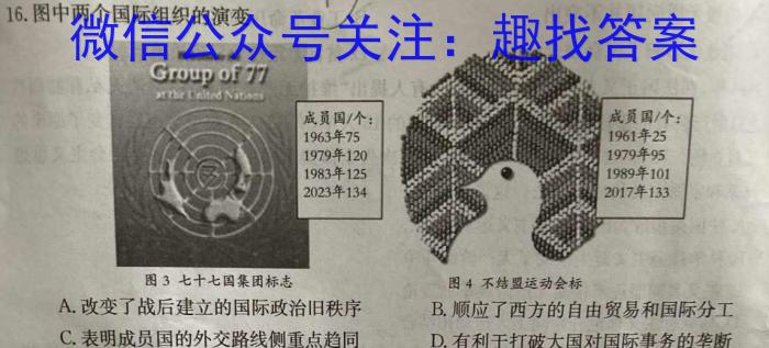 陕西省2024届九年级阶段性检测K历史试卷