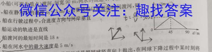 [今日更新]高才博学 河北省2023-2024九年级第一学期素质调研一.物理