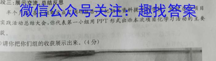 2024届全国高考分科模拟检测示范卷(5)政治~