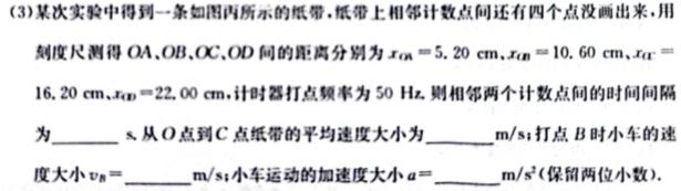 山东省2023-2024学年高一选科调考第一次联考物理.