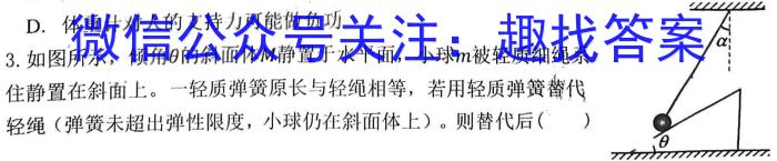 广西省2023年秋季学期高二年级八校第一次联考物理`