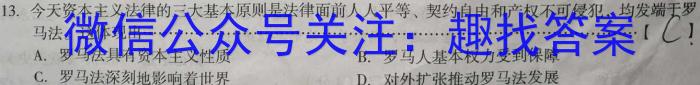 炎德英才大联考长沙市一中2024届高三月考试卷(三)历史试卷