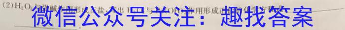 q陕西省2023-2024学年度第一学期九年级期中调研试卷（D）化学