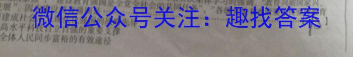 2024届高三仿真模拟调研卷·(一)1政治试卷d答案
