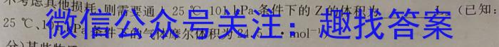 q［晋一原创测评］山西省2023-2024学年第一学期九年级期中质量监测化学