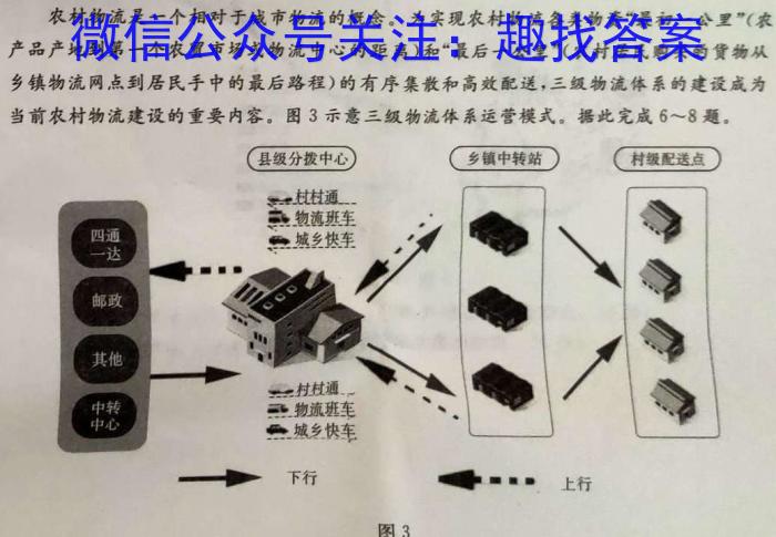 2023-2024学年新疆高二7月联考(XJ)地理试卷答案