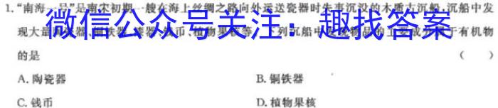 j山西省实验中学2023-2024学年九年级第一学期第一次阶段性测评（卷）化学