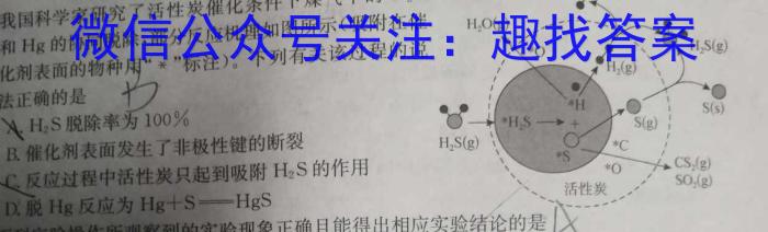 q2024届全国名校高三单元检测示范卷(五)化学