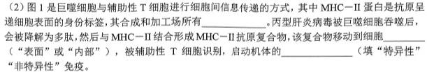 2023-2024学年山东省高一"选科调考"第一次联考(箭头SD)生物试卷答案