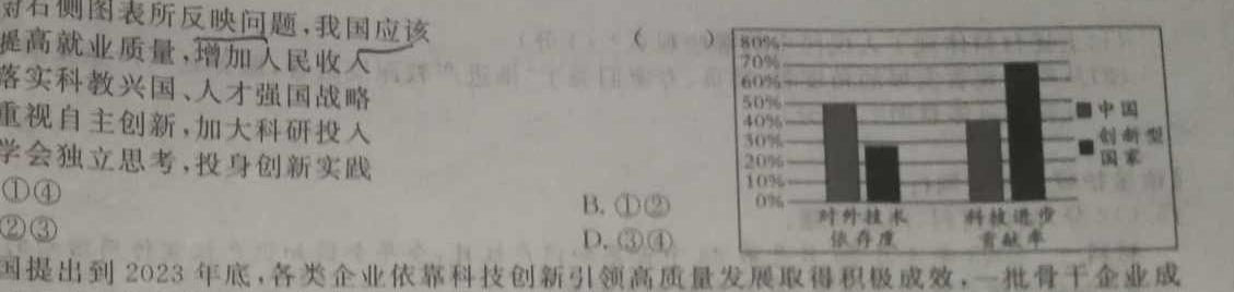 【精品】安徽省六安市2024年高三教学质量检测思想政治