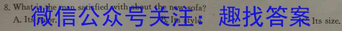 河南省2023-2024学年度八年级大联考阶段评估卷（一）英语