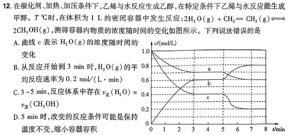【热荐】2023-2024学年重庆省高一考试11月联考(24-133A)化学