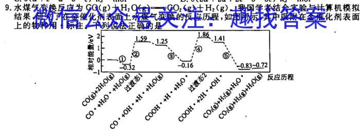 q2024年普通高等学校统一模拟招生考试新未来10月联考（高二）化学