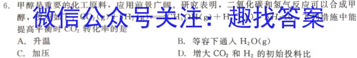 q2023-2024学年甘肃省高二期中检测(24-119B)化学