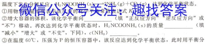 【精品】安徽省2023~2024学年度九年级阶段质量检测(PGZX D AH ○)化学