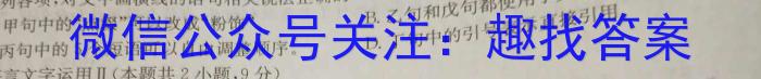 江西省八年级2023-2024学年新课标闯关卷（十三）JX/语文