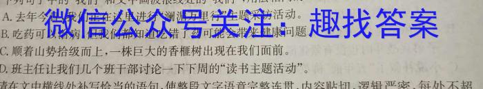 智慧上进 江西稳派大联考2023年10月一轮总复习阶段性检查考试语文