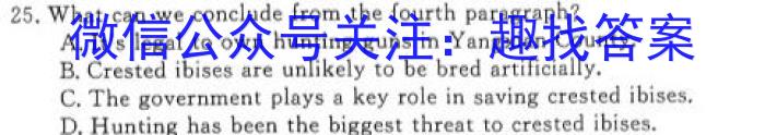 2024届广西名校高考模拟试卷第二次摸底考试英语
